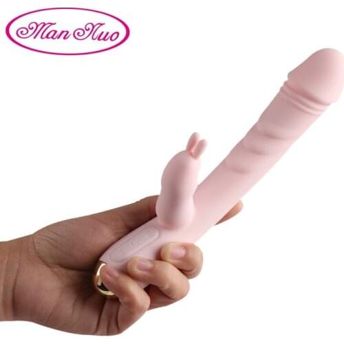 Man Nuo 12 Speed Rabbit Vibrator Dildo Sex Toys G-spot Masturbator Clitoris Stimulator Vagina Anal Massage Adult Erotic Sex Shop