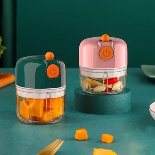 100/250ml Electric Garlic Masher Sturdy Durable Mini Crusher Chopper Charge Two Hours And Use For Four Hour Vegetable Chopper
