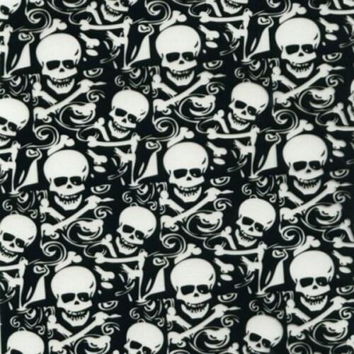 TSAUTOP Size 0.5m x 20m hydro dipping hydrographic film water transfer SKULL WDF043