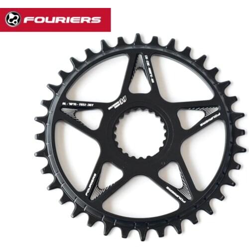 FOURIERS Round Chainring MTB Narrow Wide Bicycle Chainwheel for Deore SLX M7100 XT M8100 XTR M9100 SHIMANO 12S Crankset