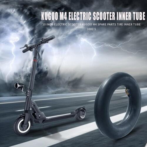 10x2.5 10 inch Electric Scooter Tire Inner Tubes Tyres Thickened Pneumatic Rubber Inner Tube for Kugoo M4 Scooter Accessories