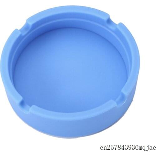 100pcs Smokeless Ashtrays Silicone Ashtray Cigarette Ashtray Cigar Ash Tray Holder