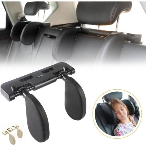 Car Neck Headrest Pillow Cushion Seat Support Head Restraint Seat Pillow Headrest Neck Travel Sleeping Cushion For Kids Adults