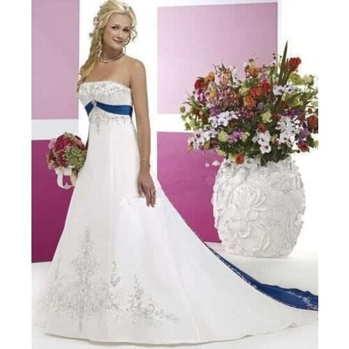 DANTHUS Satin Wedding Dresses