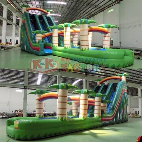 Carnival Product Slip and Slide Coconut Inflatable Water Slide for Kids and Adults