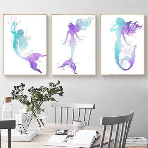 Настенные акварельные картины GDOTHCOK China At AliExpress