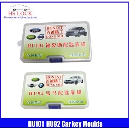 HU101 & HU92 car key moulds for key moulding Car Key Profile Modeling locksmith tools
