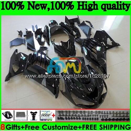 Injection For KAWASAKI ZX-14R ZX14R 12 13 14 15 16 17 24BS.50 ZZR1400 ZX 14R 2012 2013 Gloss black 2014 2015 2016 2017 Fairing