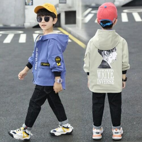 Cardigan Jacket Spring Autumn Coat Outerwear Top Children Clothes Kids Costume Teenage School Boy Clothing High Quality