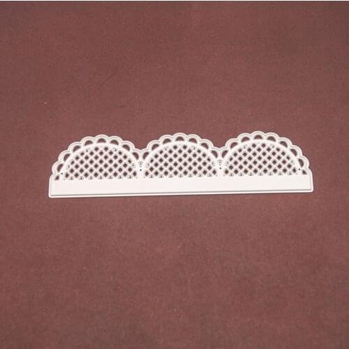 Metal Steel Frames Cutting Dies DIY Scrap Booking Photo Album Embossing Paper Cards N12 Lace Edge