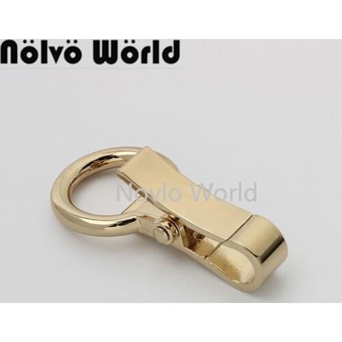 Nolvo World 5-20-100pcs 19mm 4 colors New Swivel Clasps Secure Zinc Alloy Quick Snap Hook Metal Buckles