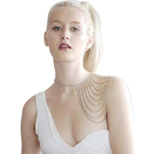 New tassel lady necklace fashion with the chain of the chain body jewelry