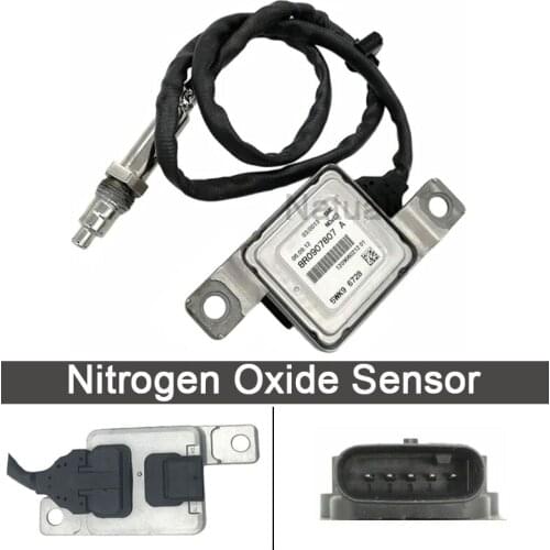 Original NOX Nitrogen Oxygen Sensor 12V For Audi Q5 2.0L A4 A8 3.0L 5WK96728 5WK9 6728 8R0907807 A 8R0 907 807 A 8R0 907 807A