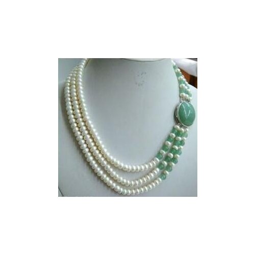 50'' 8-9mm Lavender White Pink Round Freshwater Pearl Necklace