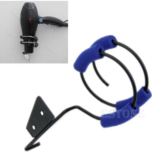 Barber Salon Bathroom Organizer Holder Stand Wall Mount Hair Iron Dryer Blower Dropship
