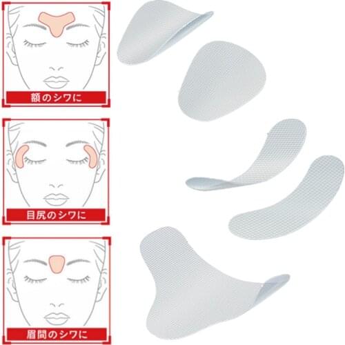 27/24/12Pcs Natural Health Anti-Aging Safety Anti-Wrinkle Forehead Lifting Facial Patch Beauty Facial Care Tools
