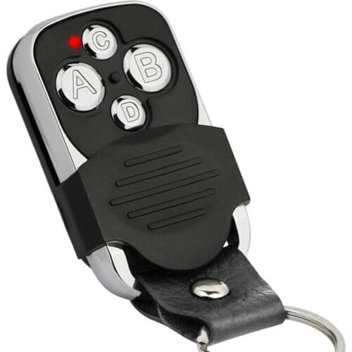 4 Buttons Red Light 433Mhz Remote Control Garage Gate Door Opener Remote Control Duplicator Clone Cloning Code Car Key
