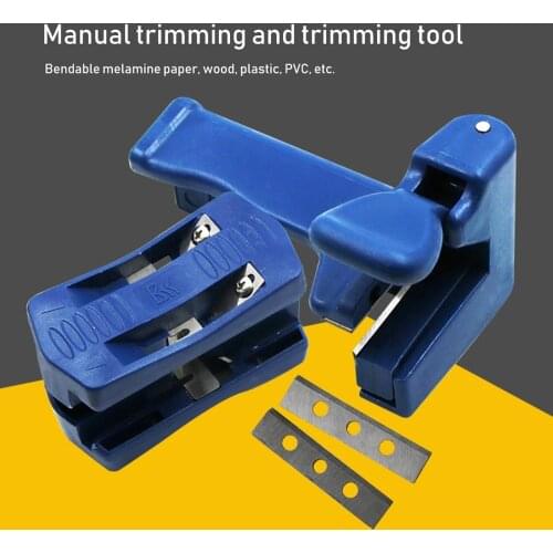 Manual Double Edge Trimmer Cutter Wood Edge Banding Machine Trimming Edge Banding Machine Carpenter Hardware Woodworking Tools
