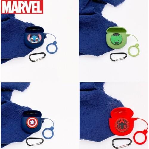 DIY Cartoon Silicone Protective Case Full Earphone Cover Shell with Hook for ViVO TWS Neo Wireless Bluetooth Headset Cover