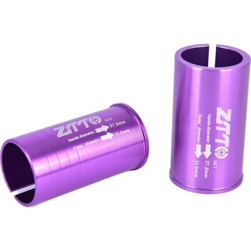 Bicycle Seatpost Adapter Alloy Sleeve Convert Seat Post Tube Conversion Adapter 25.4 27.2 28.6 30.4 30.8 31.6 33.9 34.9