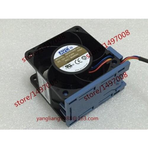 AVC 2B06038B12G P055 DC 12V 2.20A 60X60X38mm Server Cooling Fan