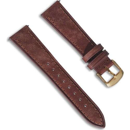 20 MM 20/18 Strap Craft Handmade Vintage Leather Watch Strap Band
