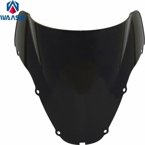 Waase Motorcycle Double Bubble Windscreen Windshield Shield Screen For Honda CBR929RR CBR 929 RR 2000 2001