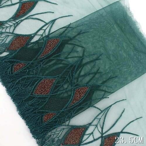 2Yards Embroidery Lace Trim Skirt Hem Sewing Craft DIY Apparel Fabric Laces Edge Bra Underwear Sofa Garment Accessory