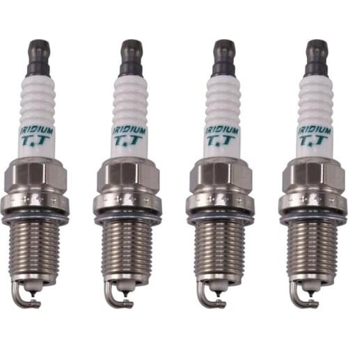 4Pcs Car Spark Plug for Toyota Honda Mazda Mitsubishi Dodge Chevrolet IK16TT-4701