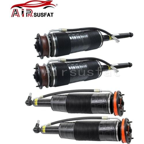 4pcs Front + Rear ABC Hydraulic Suspension Shock Absorber For Mercedes Benz S Class W221 CL Class W216 2213206113 2213206313