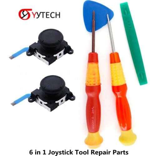 YYTECH 3D Analog Joystick Tool Set Repair Parts for Nintend Switch NS Accessories