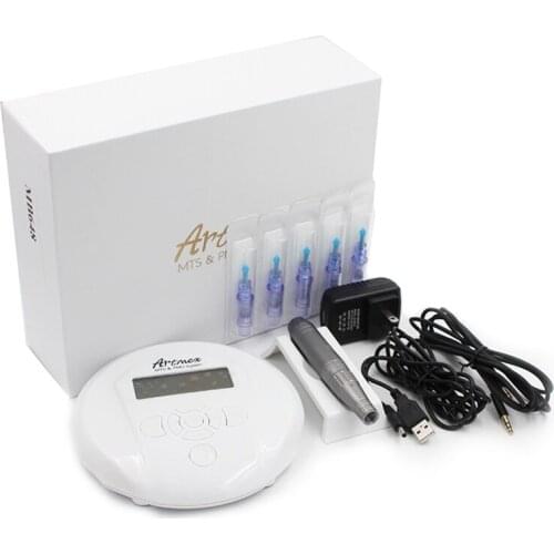 Artmex V6 Permanent Makeup Eyebrow MTS & PMU Machine Digital Control Panel Micropigmentation Lip Rotary Pen Device