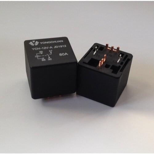 80A large current automotive relay SLDH-12VDC-1A the same paragraph four feet loose music relay