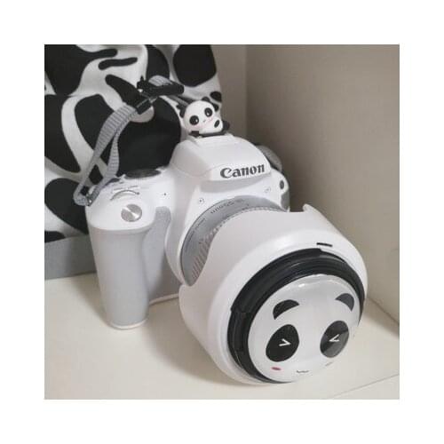 White 58mm Protective case Shading Cover Lens Hood For 18-55mm lens C Camera EOS 100D 200D dedicated Avoid Damage CD50 T10