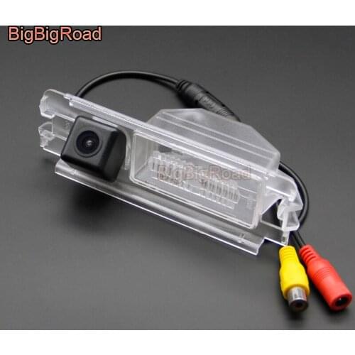 BigBigRoad For Renault Sandero 2012- 2016 Pulse Clio 2 Stepway For Nissan March Micra K12 K13 Wireless Car Rear View CCD Camera