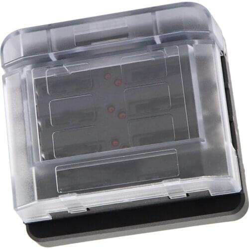 6-Way Fuse Block – Fuse Box with LED Warning Indicator & Cover for Automotive Car Boat Marine RV Truck DC 32V