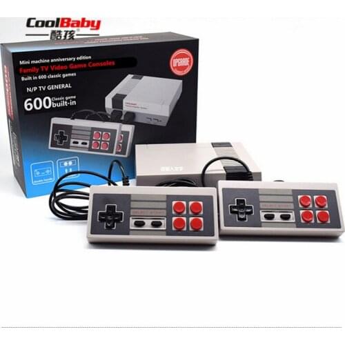 DHL 20pcs/lot coolbaby RS-38 Mini PAL&NTSC TV Handheld Game Console Video Game Console with 600 Different Built-in Games new