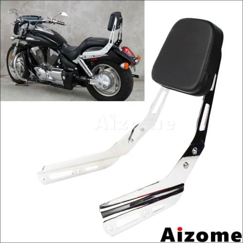For VTX 1300 1800 C Motorcycle Fire Flame Sissy Bar Backrest For Honda VTX1800F VTX 1800F 2005-2011 VTX1300C VTX1800C