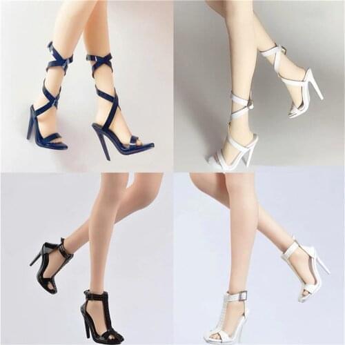 1/6 Scale Female Figure Accessory Heels Shoes Model Womens Sandals High Heels CJG-P04 for 12 inches Action Figure Body