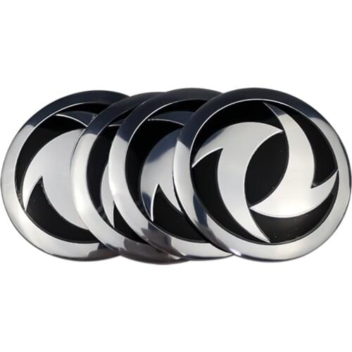 For Dongfeng Logo Car Tires Axis Emblem Rim Stickers Decal for Dongfeng Fengshen AX7 AX7 ECS L60 Lcar Peugeot Fengxing T5 M6 M7