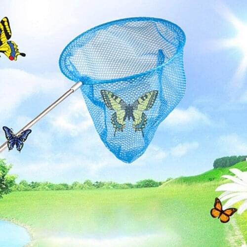 2020 New 5 Pcs Butterfly Fishing Pond Net Extendable for Children Catching Bugs Insects Outdoor Garden Activities