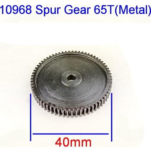 Upgrade Parts 10968 Spur Gear 65T(Metal) for VRX Racing 1/10 scale 4WD Electric rc car parts,fit rc buggy/truggy RH1013 RH1017