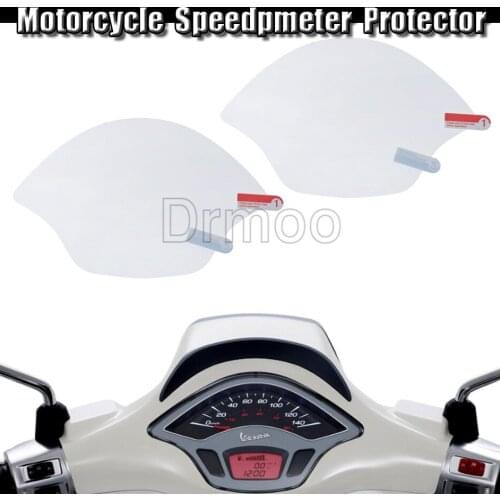 Motorcycle Brand New Cluster Scratch Protection Film Speedometer Guard For Vespa GTS 2017-2018 SPRINT 125