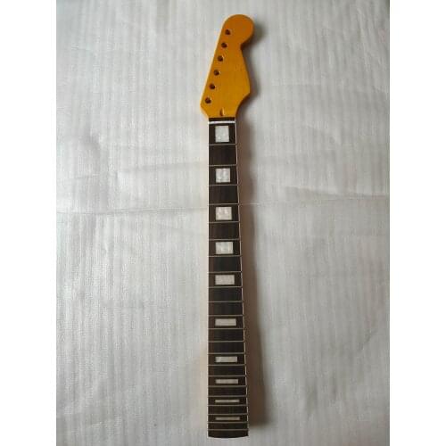 High quality maple electric guitar neck small F head 24 inch rosewood fingerboard JI YIN #5