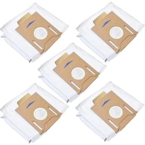 5 Pcs Leakproof Dust Bag for ECOVACS DEEBOT OZMO T8/T8AIVI Robot Vacuum Cleaner Replacement Accessories Parts Kits
