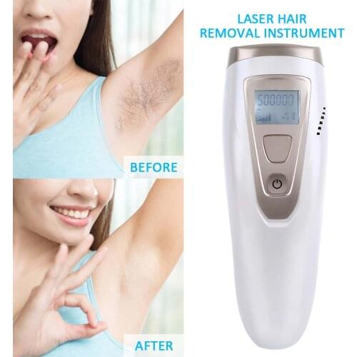 500000 Flashes Electric IPL Hair Removal Laser Epilator for women facial Permanent Body Arm Leg Bikini Trimmer Machine