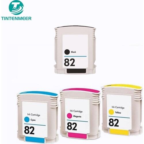 TINTENMEER ink cartridge 82 compatible for hp82 for hp designjet 100 500ps 800ps 120 50ps 815 500 800 printer
