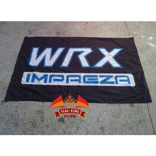 For WRX impreza for car flag, 100% polyster 90*150 CM flag,flag king