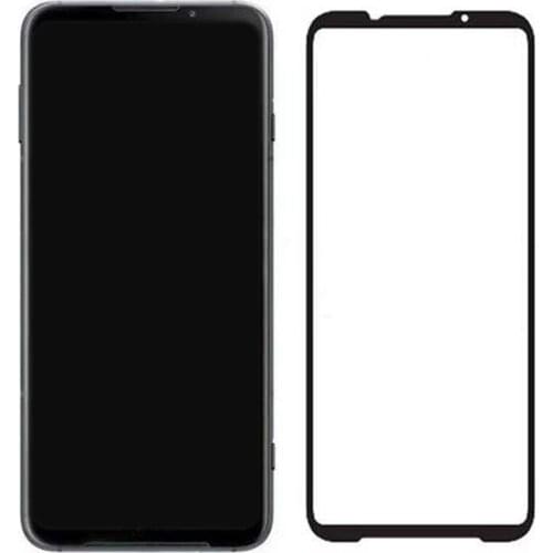 For Xiaomi Black Shark 3S Full Screen HD Screen Protector Black Silk Two Strong All Glue Tempered Glass Film