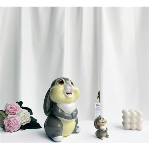 Disney Bambi friend Thumper rabbit Resin Action Figure Toys Collection Model Toy For Home Decor Birthday Gift